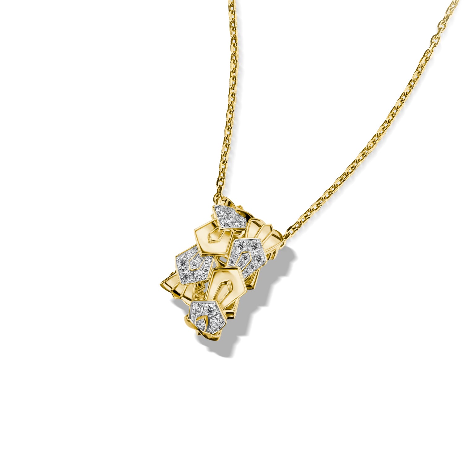 Treillage Glam Cascade Diamond Pendant